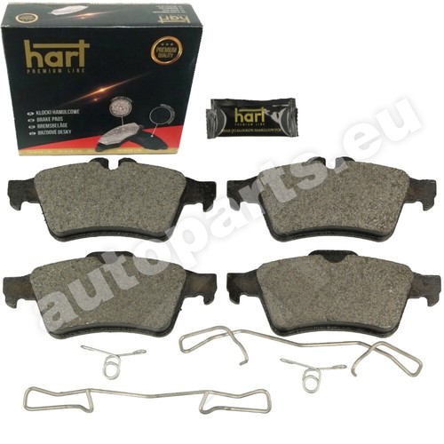 Kit pastiglie freno hart - pastiglie,