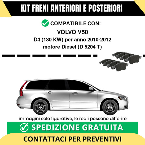 Pastiglie freno ant post - pastiglie,