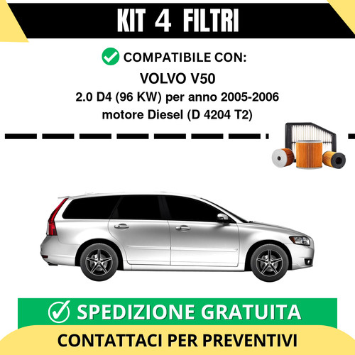 Kit filtri tagliando per - filtri,