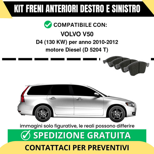 Pastiglie freno anteriori per - freno,